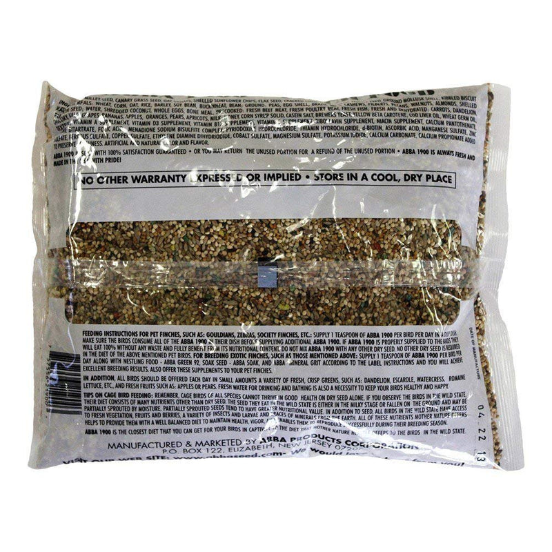 ABBA 1900 Exotic Finch Food 5lbs