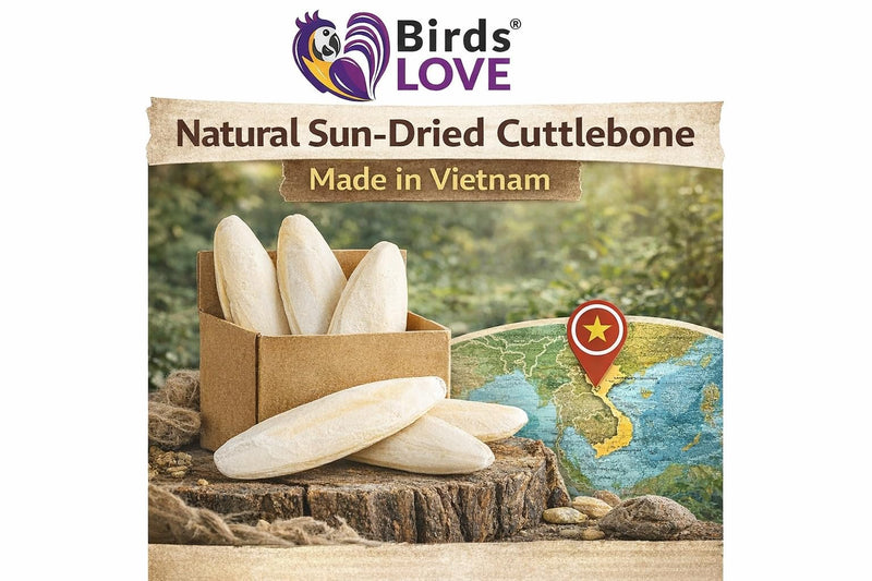 Farm to Feathers™ Bird Economy Millet & Cuttlebone Bundle – USA Grown Millet Sprays for Parakeets, Budgies, Cockatiels, Finches & Canaries – 9oz (Pack of 1) + 4” Cuttlebone (4 Pack)