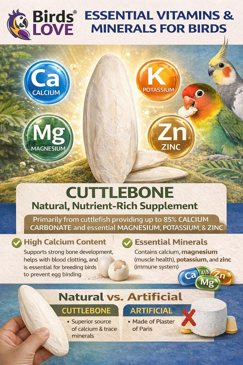 Farm to Feathers™ Bird Economy Millet & Cuttlebone Bundle – USA Grown Millet Sprays for Parakeets, Budgies, Cockatiels, Finches & Canaries – 9oz (Pack of 1) + 4” Cuttlebone (4 Pack)