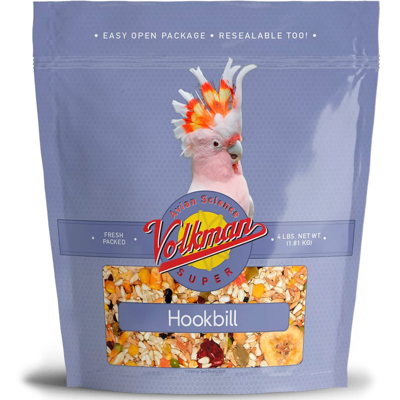 Volkman Seed Avian Science Super Hookbill Bird Food 4lb