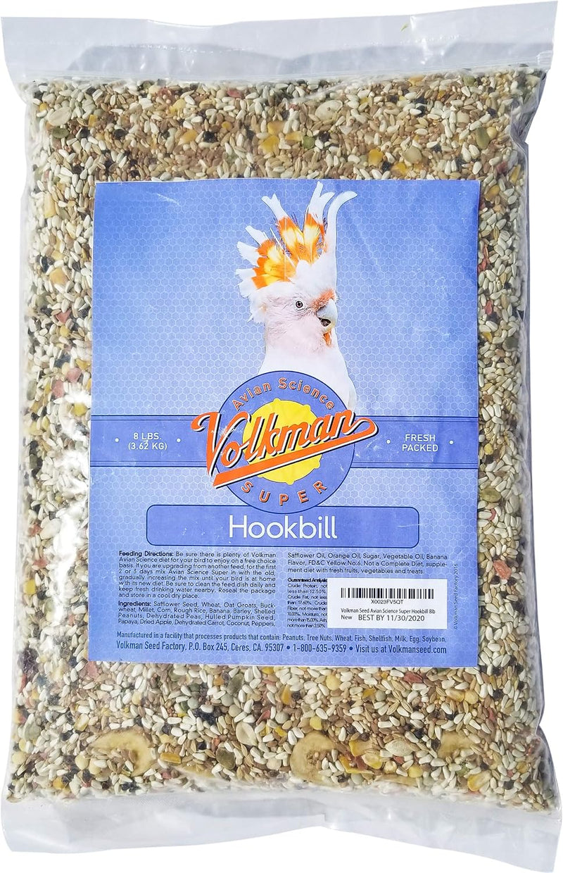 Volkman Avian Science Hookbill Bird Food 8lb