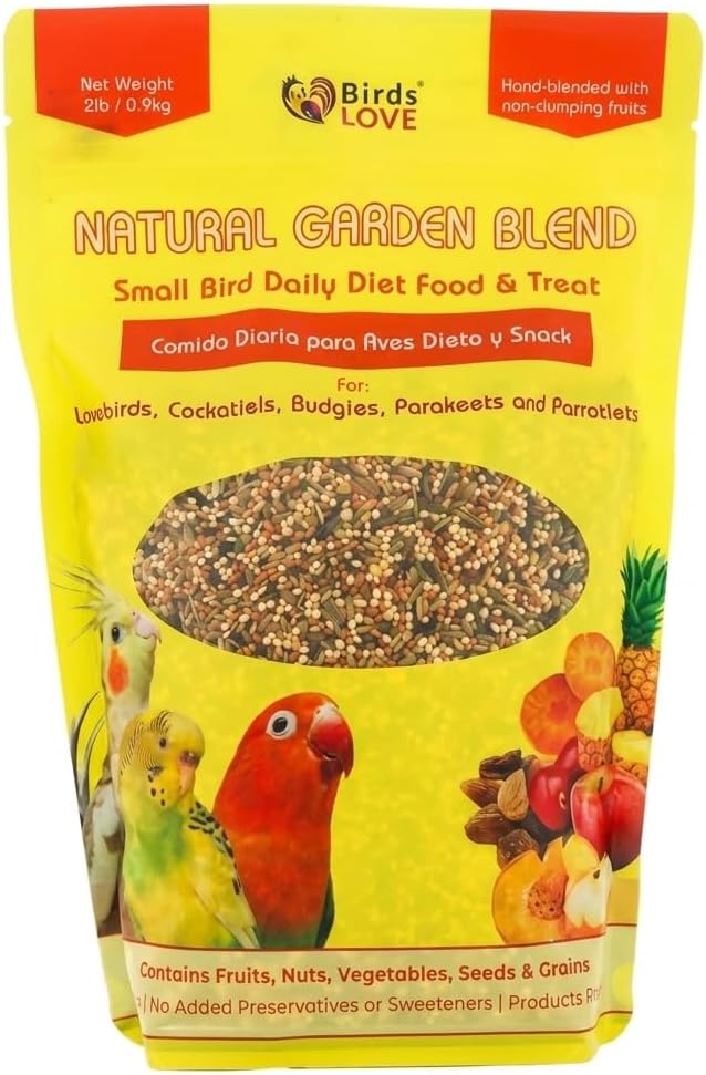 Birds LOVE Natural Garden Blend for Small Birds 2lbs