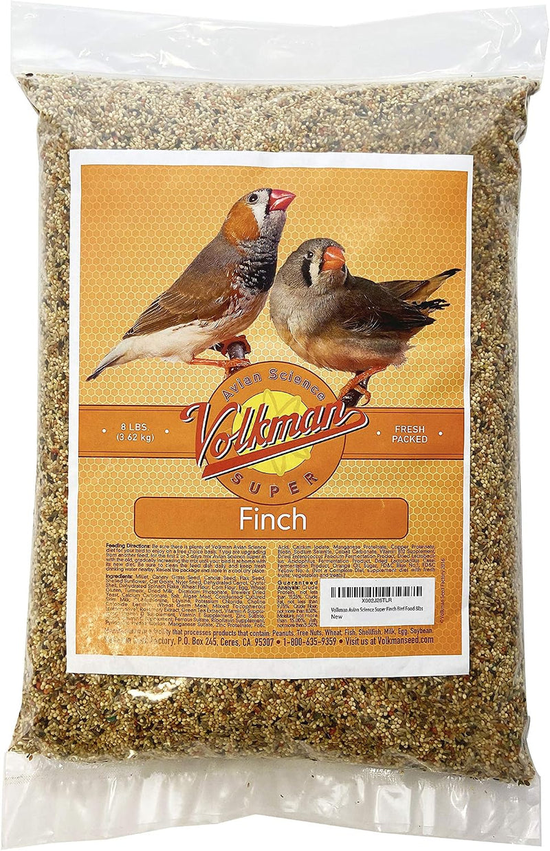 Volkman Avian Science Finch Bird Food 8lbs
