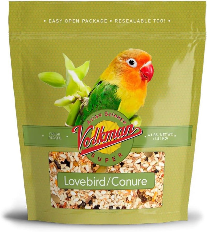 Volkman Avian Science Lovebird & Conure Bird Seed 4 Lb