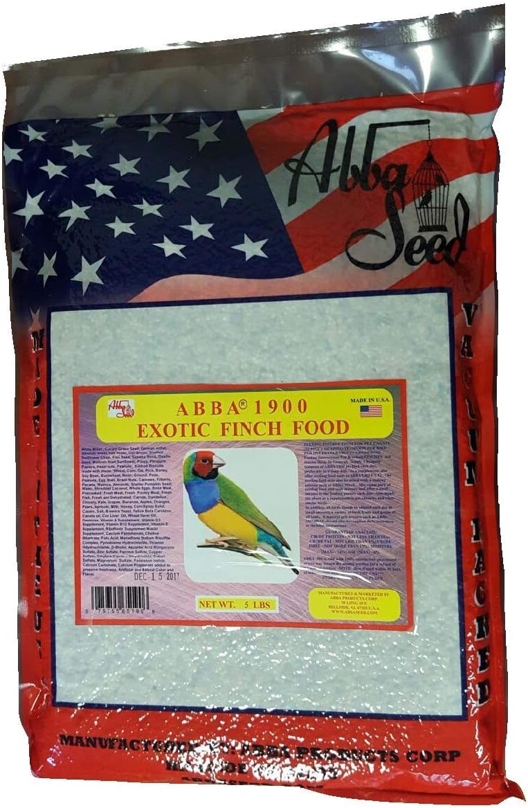 ABBA 1900 Exotic Finch Food 5lbs