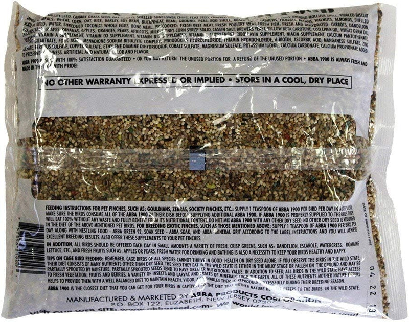 ABBA 1900 Exotic Finch Food 5lbs