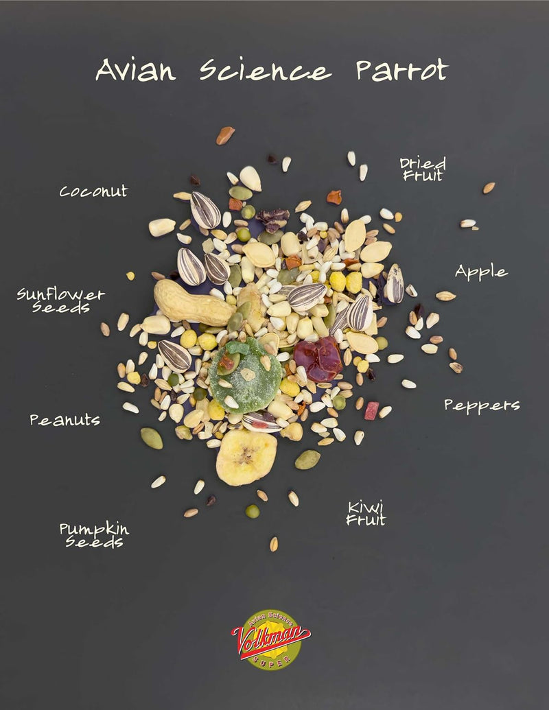 Volkman Avian Science Super Parrot Bird Food 4 lb