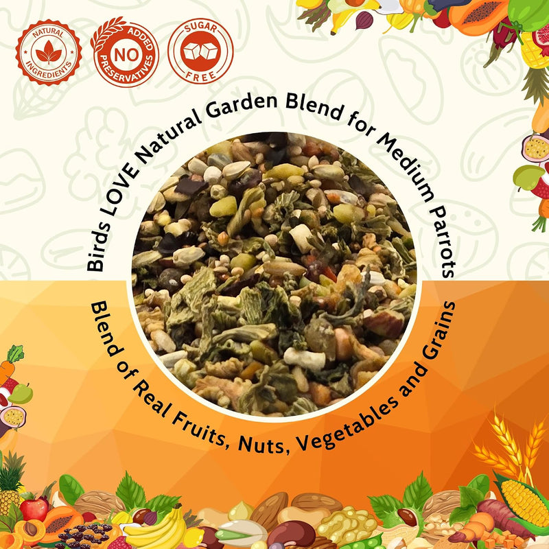 Birds LOVE Natural Garden Blend for Medium Birds 2lbs