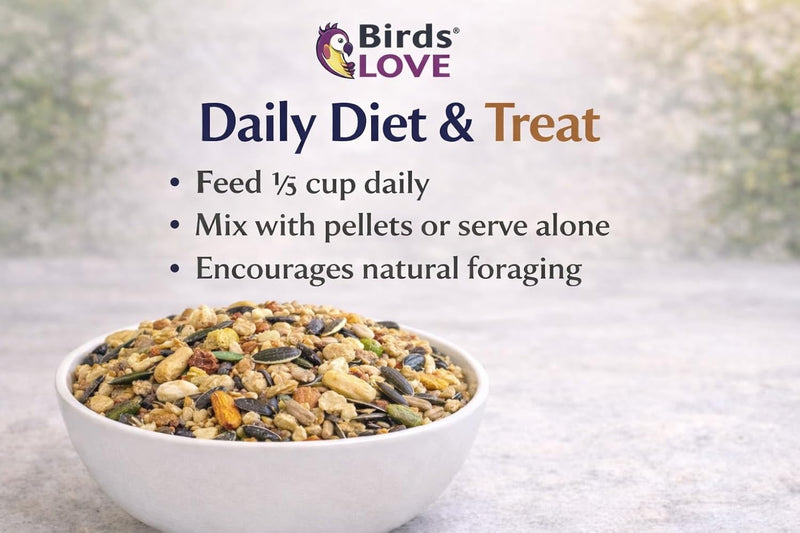 Birds LOVE Natural Garden Blend for Large Birds 2lbs