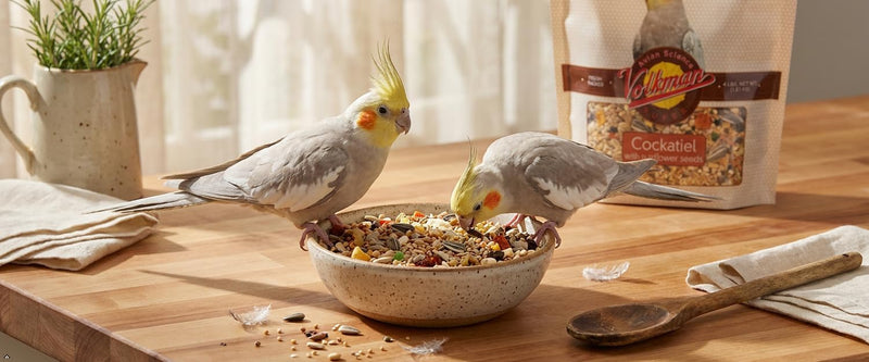 Volkman Avian Science Cockatiel with Sunflower Bird Food 4lb