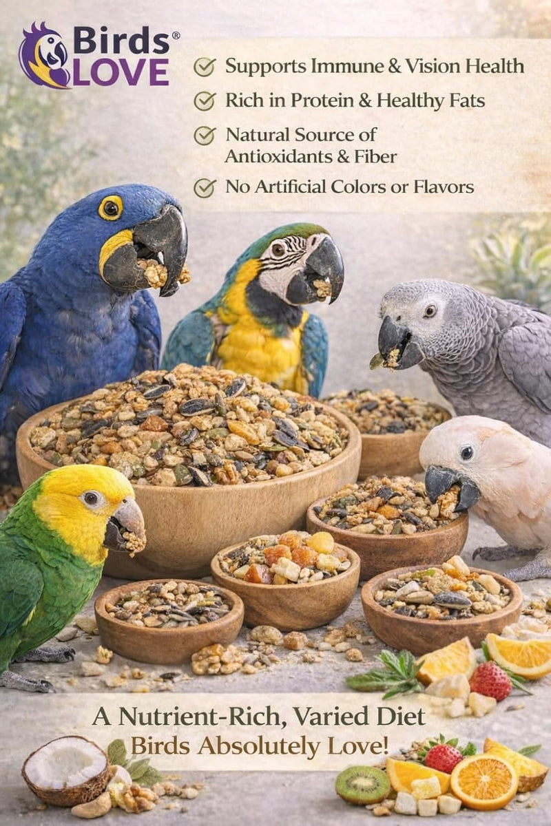 Birds LOVE Natural Garden Blend for Large Birds 6lbs