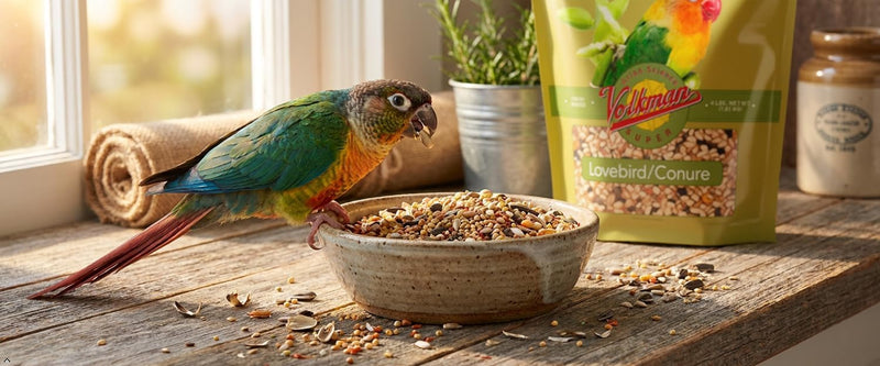 Volkman Avian Science Lovebird & Conure Bird Seed 4 Lb