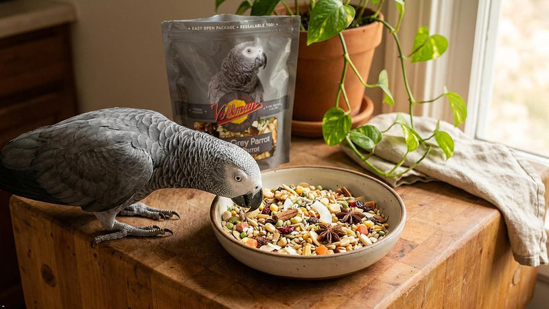 Volkman Avian Science African Grey Bird Food 4lb