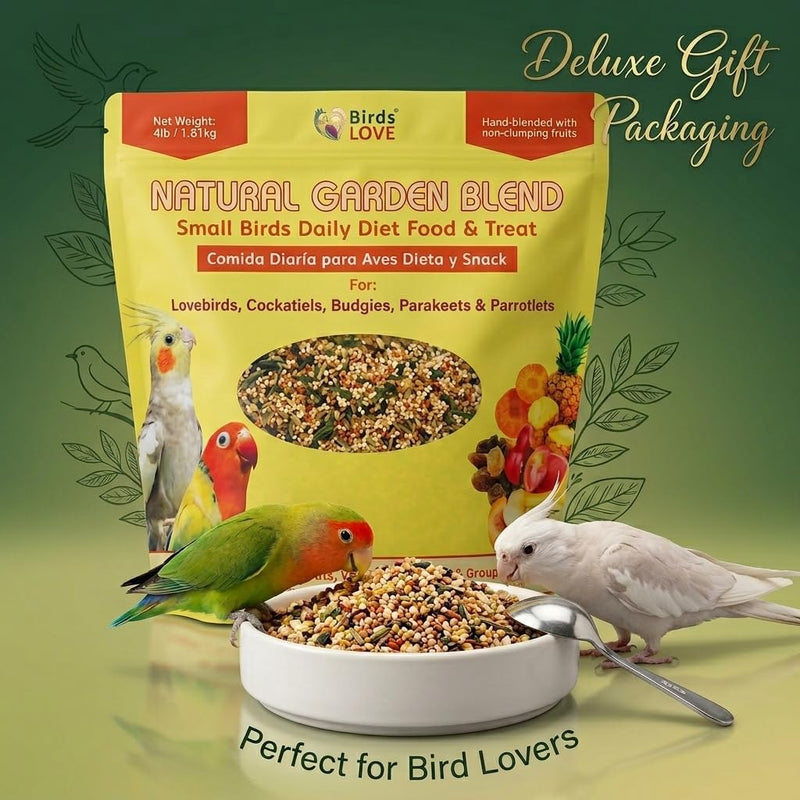 Birds LOVE Natural Garden Blend for Small Birds 4lbs