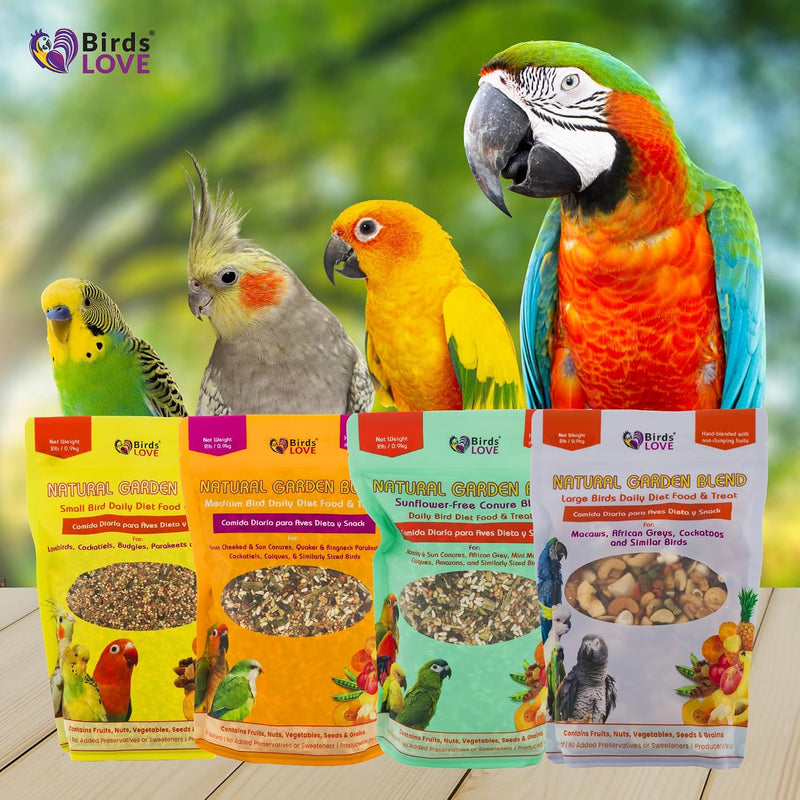 Birds LOVE Natural Garden Blend for Large Birds 2lbs