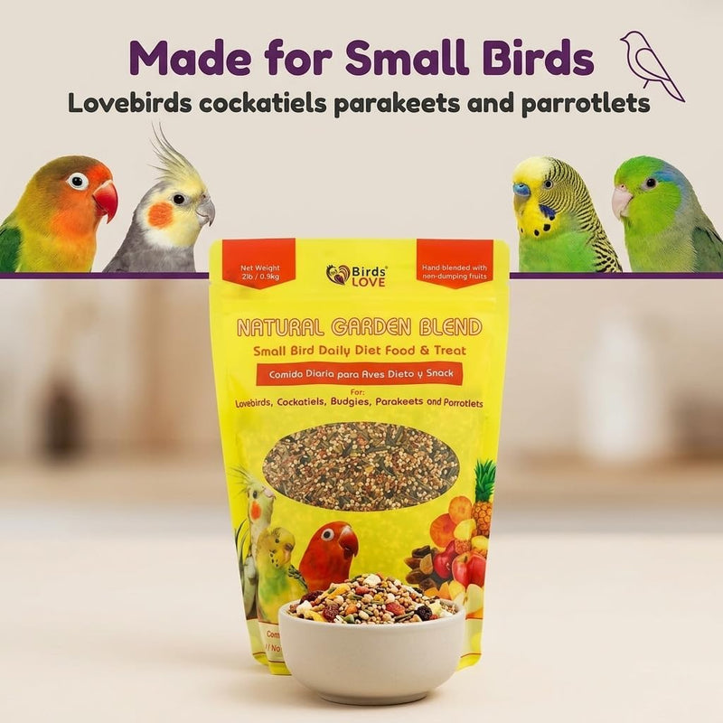 Birds LOVE Natural Garden Blend for Small Birds 4lbs