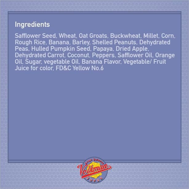 Volkman Avian Science Hookbill Bird Food 4lb